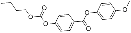 N-BUTYL 4-(4'-METHOXYPHENOXYCARBONYL)PHENYL CARBONATE CAS#: 33926-39-5