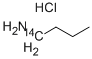 N-BUTYLAMINE-1-14C HYDROCHLORIDE CAS#: 36559-70-3