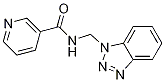 N-Benzotriazol-1-ylmethyl-nicotinamide CAS#: 164299-71-2