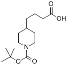 N-Boc-(4-piperidin-4-yl)butyric acid CAS#: 142247-38-9