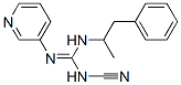 (+)-N-Cyano-N'-(1-methyl-2-phenylethyl)-N''-(3-pyridinyl)guanidine CAS#: 137476-35-8
