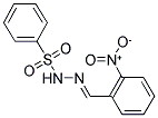 N'-[(E)-(2-NITROPHENYL)METHYLIDENE]BENZENESULFONOHYDRAZIDE CAS#: 118719-18-9