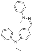 N-ETHYL-CARBAZOL-3-ALDEHYDE-N-METHYL-N-PHENYL-HYDRAZONE CAS#: 119017-10-6