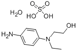 N-ETHYL-N-(2-HYDROXYETHYL)-P-PHENYLENEDIAMINE SULFATE MONOHYDRATE CAS#: 143174-03-2