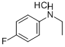 N-ETHYL-P-FLUOROANILINE HYDROCHLORIDE CAS#: 459-21-2