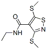 N-Ethyl-3,5-bis(methylthio)-4-isothiazolecarboxamide CAS#: 37572-35-3