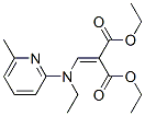 [N-Ethyl-N-(6-methyl-2-pyridyl)amino]methylenemalonic acid diethyl ester CAS#: 34748-19-1