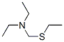 N-Ethyl-N-[(ethylthio)methyl]ethanamine CAS#: 3492-79-3