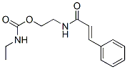 N-Ethylcarbamic acid 2-[(1-oxo-3-phenyl-2-propenyl)amino]ethyl ester CAS#: 30687-09-3