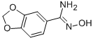 N-HYDROXY-1,3-BENZODIOXOLE-5-CARBOXIMIDAMIDE CAS#: 4720-72-3