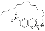 N-Hexadecyl-6-nitro-4H-1,3,2-benzodioxaphosphorin-2-amine 2-sulfide CAS#: 130365-34-3