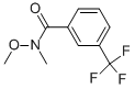 N-METHOXY-N-METHYL-3-(TRIFLUOROMETHYL)BENZENECARBOXAMIDE CAS#: 116332-62-8