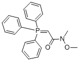 N-METHOXY-N-METHYL(TRIPHENYL-PHOSPHORANYLIDENE)ACETAMIDE CAS#: 129986-67-0