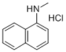 N-METHYL-1-NAPHTHYLAMINE HYDROCHLORIDE CAS#: 4643-36-1