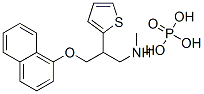 N-METHYL-3-(1-NAPHTHYLOXY)-2-(2-THIENYL)PROPAN-1-AMINE PHOSPHATE CAS#: 164015-32-1