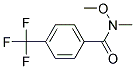 N-Methoxy-N-methyl-4-(trifluoromethyl)benzamide CAS#: 116332-61-7