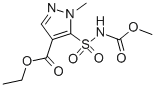 N-(Methoxycarbonyl)-4-(ethoxycarbonyl)-1-methylpyrazole-5-sulfonamide CAS#: 139093-37-1