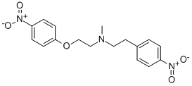 N-Methyl-N-(2-(4-nitrophenoxy)ethyl)-2-(4-nitrophenyl)ethanamine CAS#: 115287-37-1