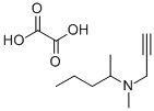 N-Methyl-N-2-propynyl-2-pentanamine ethanedioate (1:1) CAS#: 143347-30-2