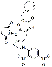 N-[[N-[(Benzyloxy)carbonyl]-3-[1-(2,4-dinitrophenyl)-1H-imidazol-5-yl]-L-alanyl]oxy]succinimide CAS#: 31008-75-0