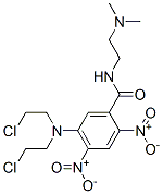 N-((N,N-dimethylamino)ethyl)-5-(N,N-bis(2-chloroethyl)amino)-2,4-dinitrobenzamide CAS#: 142439-63-2