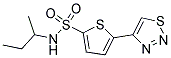 N-(SEC-BUTYL)-5-(1,2,3-THIADIAZOL-4-YL)-2-THIOPHENESULFONAMIDE CAS#: 320421-88-3
