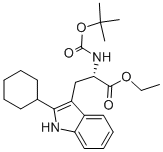 N-(TERT-BUTOXYCARBONYL)-2-CYCLOHEXYL TRYPTOPHAN ETHYL ESTER CAS#: 115692-42-7
