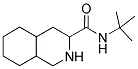 N-(TERT-BUTYL)DECAHYDRO-3-ISOQUINOLINECARBOXAMIDE CAS#: 128019-40-9