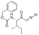 N-alpha-Benzyloxycarbonyl-L-isoleucinyl-diazomethane, (3S,4S)-3-Z-amino-1-diazo-4-methyl-2-hexanone CAS#: 114715-76-3
