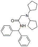 N-benzhydryl-2-(dicyclopentylamino)acetamide CAS#: 37390-26-4