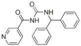 N-(benzhydrylcarbamoyl)pyridine-3-carboxamide CAS#: 168779-54-2