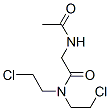 N-[bis(2-chloroethyl)carbamoylmethyl]acetamide CAS#: 3183-24-2
