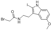 N-bromoacetyl-2-iodo-5-methoxytryptamine CAS#: 136669-49-3