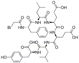 N-bromoacetyl-phenylalanyl-leucyl-glutamyl-glutamyl-leucyl-tyrosine CAS#: 144304-34-7