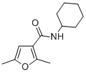 N-cyclohexyl-2,5-dimethyl-3-furamide CAS#: 34849-42-8