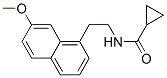 N-cyclopropylcarbonyl-2-(7-methoxy-1-naphthyl)ethylamine CAS#: 138113-03-8