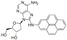 N-(deoxyadenosin-8-yl)-2-aminopyrene CAS#: 134249-05-1