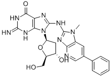 N-(deoxyguanosin-8-yl)-2-amino-1-methyl-6-phenylimidazo(4,5-b)pyridine CAS#: 142784-25-6