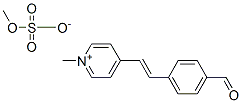 N-methyl-4-(p-formylstyryl)pyridinium methosulfate CAS#: 124861-47-8