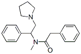 N-methyl-N-(1-phenyl-2-(1-pyrrolidinyl)ethyl)phenylacetamide CAS#: 157947-87-0