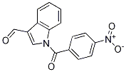 N-(p-nitrobenzoyl)indole-3-carboxaldehyde CAS#: 126592-77-6
