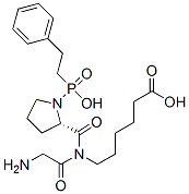 N-(phenylethylphosphonyl)-glycyl-prolyl-aminohexanoic acid CAS#: 130365-59-2