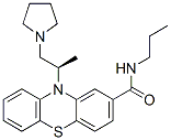 N-propyl-10-[(2R)-1-pyrrolidin-1-ylpropan-2-yl]phenothiazine-2-carboxamide CAS#: 135003-30-4