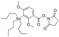 N-succinimidyl-2,4-dimethoxy-3-(tributylstannyl)benzoate CAS#: 122452-56-6
