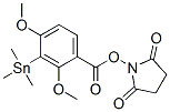 N-succinimidyl-2,4-dimethoxy-3-(trimethylstannyl)benzoate CAS#: 130168-12-6
