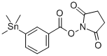 N-succinimidyl 3-(trimethylstannyl)benzoate CAS#: 122856-01-3