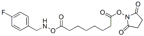 N-succinimidyl 8-((4'-fluorobenzyl)amino)suberate CAS#: 131865-53-7