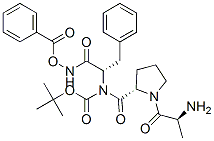 N-((tert-butoxycarbonyl)alanyl-prolyl-phenylalanyl)-O-benzoylhydroxylamine CAS#: 157135-53-0