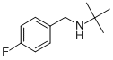 N-(tert-butyl)-N-(4-fluorobenzyl)amine CAS#: 125640-89-3