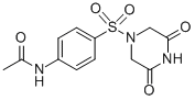 N1-(4-[(3,5-DIOXOPIPERAZINO)SULFONYL]PHENYL)ACETAMIDE CAS#: 175201-44-2